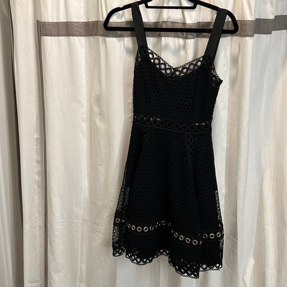Maje Rosalina Eyelet Embellished Dress, good quality
